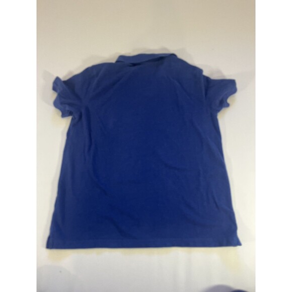 Banana Republic Polo Shirt Mens large slim fit Polo Navy Blue Short Sleeve Soft - Picture 7 of 7